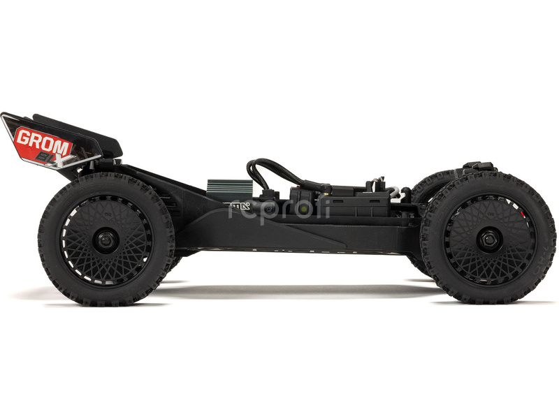 RC auto Arrma Typhon Grom 223S BLX 1:18 4WD RTR Basic, stříbrná