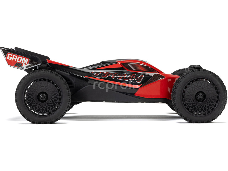 RC auto Arrma Typhon Grom 223S BLX 1:18 4WD RTR, červená