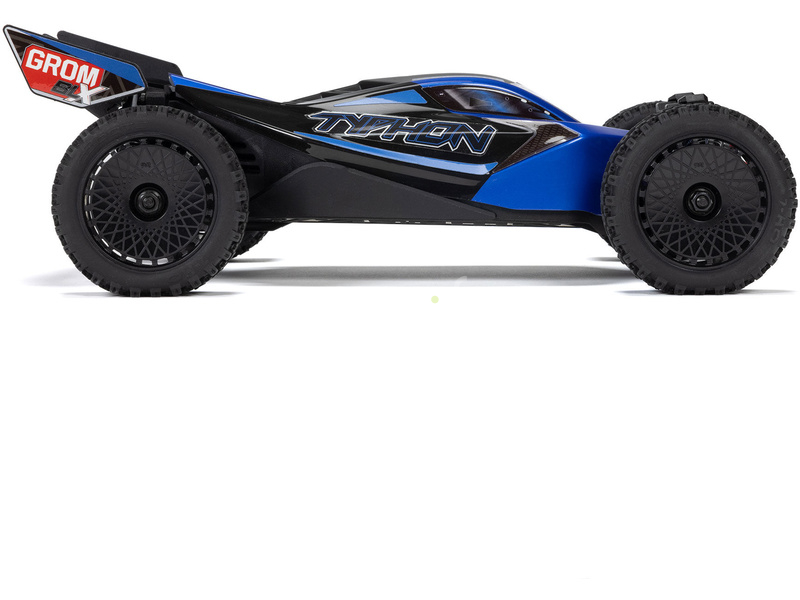 RC auto Arrma Typhon Grom 223S BLX 1:18 4WD RTR, červená