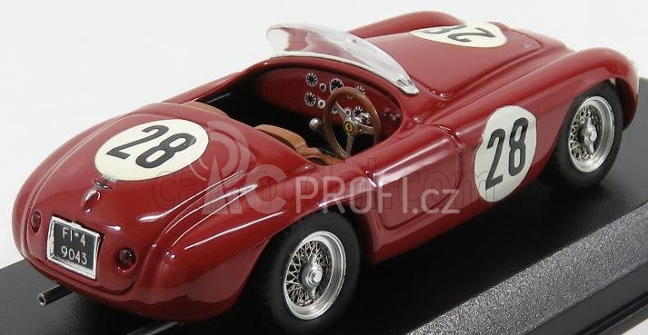 Art-model Ferrari 166 Mm Barchetta N 28 (chassis N 0790) 1:43, červená