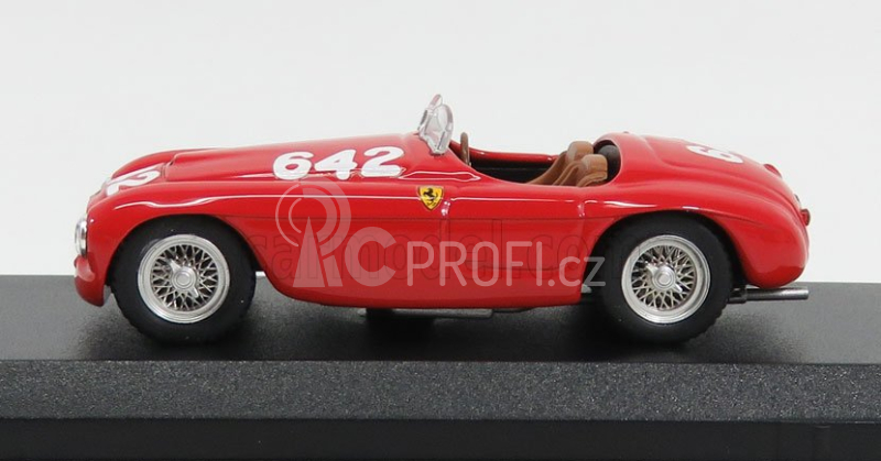 Art-model Ferrari 166mm Barchetta Ch.0010 N 642 Mille Miglia 1949 Taruffi - Nicolini 1:43 Red