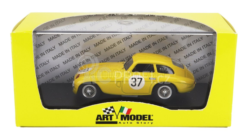 Art-model Ferrari 166mm Coupe N 37 Nurburgring 1951 Y.simon 1:43 Žlutá