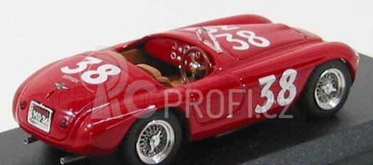 Art-model Ferrari 166mm Spider N 38 Winner Silverstone 1950 A.ascari 1:43 Red