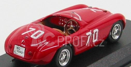 Art-model Ferrari 166mm Spider N 70 Targa Florio 1952 E. Giletti 1:43 Red