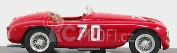 Art-model Ferrari 166mm Spider N 70 Targa Florio 1952 E. Giletti 1:43 Red