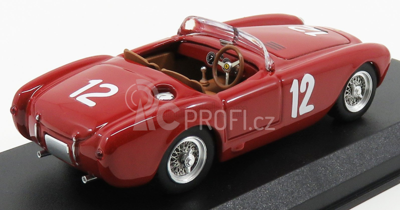 Art-model Ferrari 225s Spider Ch.0172 N 12 Winner Circuito Di Senigallia 1952 P.marzotto 1:43 Red