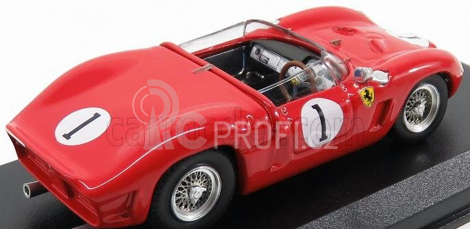 Art-model Ferrari 246 Sp N 1 2nd 3h Daytona 1962 Hill - Rodriguez 1:43 Red