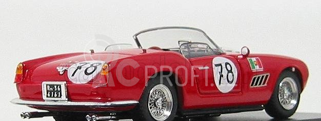 Art-model Ferrari 250 California N 78 Nurburgring 1960 P.gerini 1:43 Red