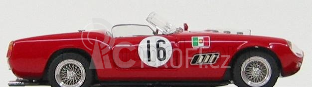 Art-model Ferrari 250 California Sebring 1960 N 16 Serena Scarlatti 1:43 Red