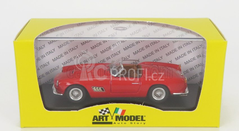 Art-model Ferrari 250 Lwb California Short Nose Spider Open 1958 1:43 Red