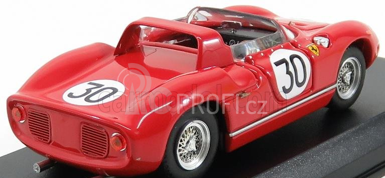 Art-model Ferrari 250p Spider Ch.0810 N 30 Winner 12h Sebring 1963 Surtees - Scarfiotti 1:43 Red