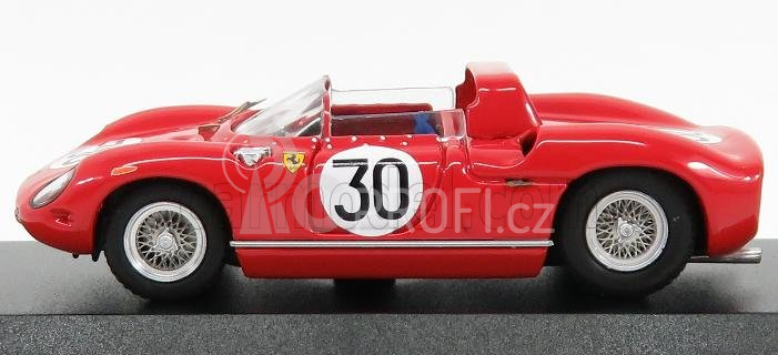 Art-model Ferrari 250p Spider Ch.0810 N 30 Winner 12h Sebring 1963 Surtees - Scarfiotti 1:43 Red