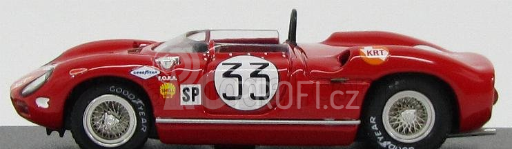 Art-model Ferrari 275p Spider N 33 Sebring 1965 Maglioli - Baghetti 1:43 Red