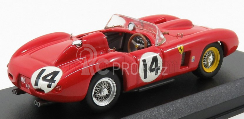 Art-model Ferrari 290mm Ch.0628 Spider N 14 12h Sebring 1957 Von Trips - Hill 1:43 Red