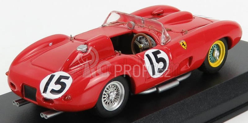 Art-model Ferrari 290s Spider Ch.0656 N 15 12h Sebring 1957 Gregory - Brero 1:43 Red