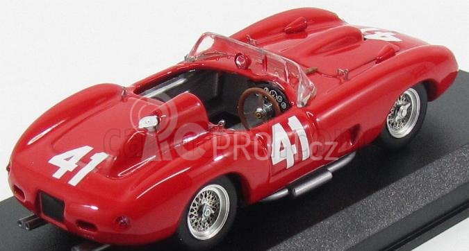 Art-model Ferrari 315s Spider N 41 500 Miles Road America 1957 P.hill 1:43 Red