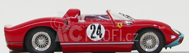 Art-model Ferrari 330p N 24 Sebring 1965 Hill - Bonnier 1:43 Red