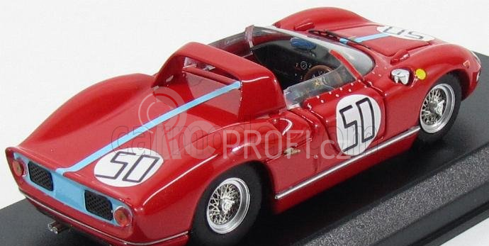 Art-model Ferrari 330p Spider N 50 Winner Monza 1964 L.scarfiotti 1:43 Červená Světle Modrá