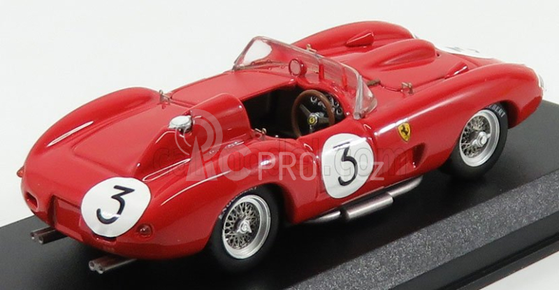 Art-model Ferrari 335s Spider Ch.0674 N 3 Sweden Gp 1957 Hawthorn - Musso 1:43 Red