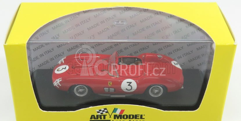 Art-model Ferrari 335s Spider Ch.0674 N 3 Sweden Gp 1957 Hawthorn - Musso 1:43 Red