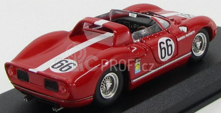 Art-model Ferrari 365p Spider N 66 1000km Monza 1965 Muller - Spychiger 1:43 Red