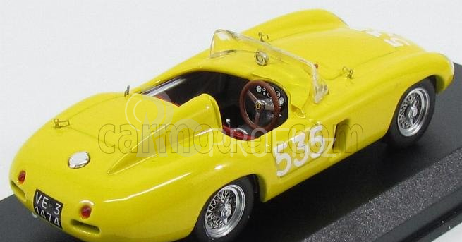 Art-model Ferrari 500 Mondial Spider N 535 Mille Miglia 1956 G.casarotto 1:43 Žlutá