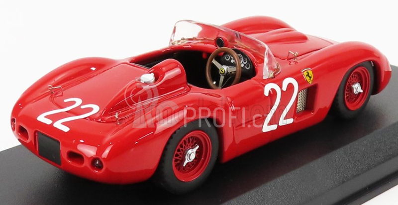 Art-model Ferrari 500 Tr Ch.0608 3rd N 22 Circuito 1957 G.munaron 1:43 Red