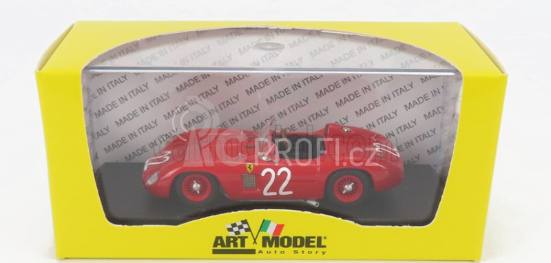 Art-model Ferrari 500 Tr Ch.0608 3rd N 22 Circuito 1957 G.munaron 1:43 Red