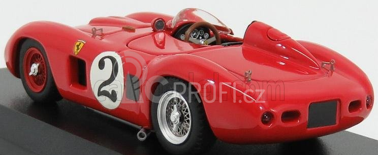 Art-model Ferrari 500 Tr Spider N 2 Ch.0624 2nd Nassau Trophy Race 1956 Masten - Gregory 1:43 Red