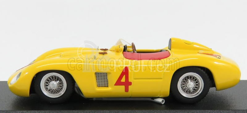 Art-model Ferrari 500tr Ch.0618 N 4 Roma Gp 1956 P.frere 1:43 Žlutá