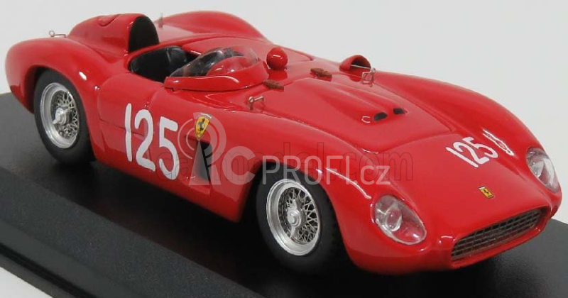 Art-model Ferrari 500tr Scca Ch.0650 N 125 Winner Laguna Seca 1957 P.lovlely 1:43 Red