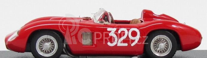 Art-model Ferrari 500tr Spider Ch.0608 N 329 Giro Di Sicilia 1957 G.munaron 1:43 Red