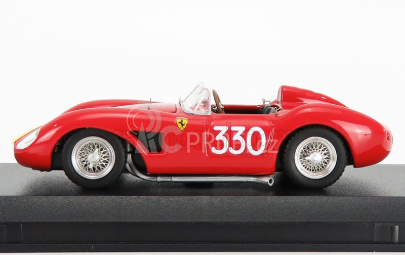 Art-model Ferrari 550trc Spider Ch.0678 N 330 Giro Di Sicilia 1957 G.starrabba 1:43 Red