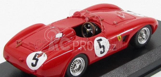 Art-model Ferrari 625 Lm Spider N 5 Road America Elkhart Lake 1962 Gerber - Bridge 1:43 Red