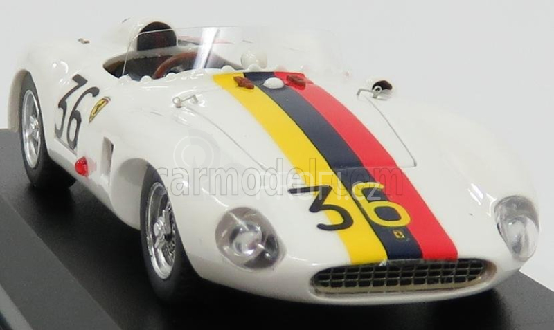 Art-model Ferrari 625lm Spider Ch.0637 N 36 Venezuela Gp 1956 P.drogo 1:43 Bílá