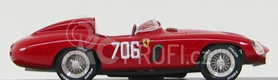 Art-model Ferrari 750 Monza N 706 Mille Miglia 1955 - Protti Zanini 1:43 Red