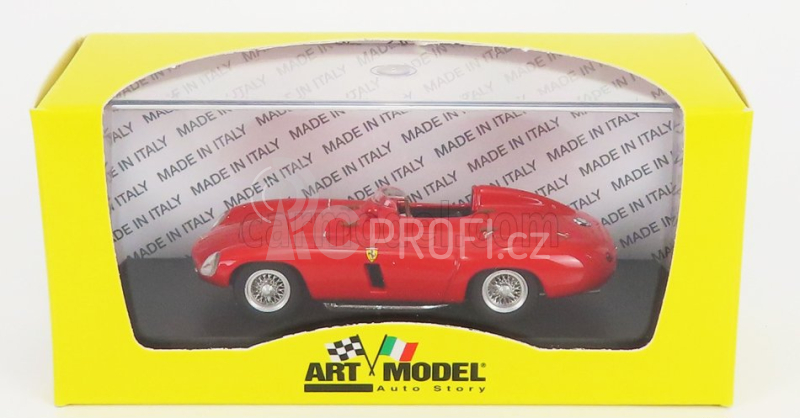 Art-model Ferrari 750 Monza Spider Prova 1955 1:43 Red