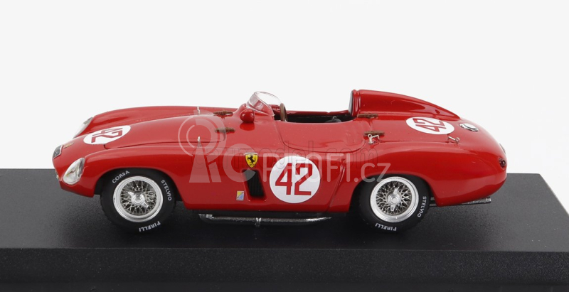 Art-model Ferrari 750 Monza Spider Sn0530m N 42 2nd Tunisi Belvedere Gp 1955 L.bordonaro 1:43 Red