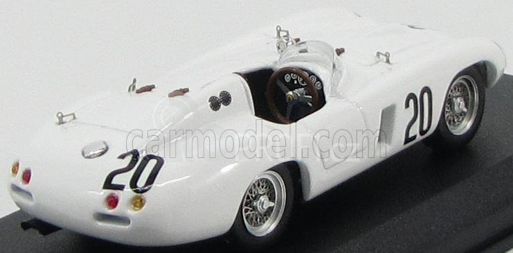 Art-model Ferrari 857s Spider N 20 12h Sebring 1956 Hill - Gregory 1:43 Bílá