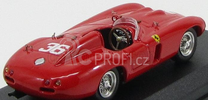 Art-model Ferrari 857s Spider N 36 Winner Buenos Aires 1956 Hill - Genebien 1:43 Red