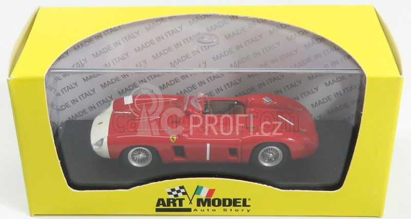 Art-model Ferrari 860 Monza Ch.0602 N 1 2nd 1000km Nurburgring 1956 Fangio - Castellotti 1:43 Red