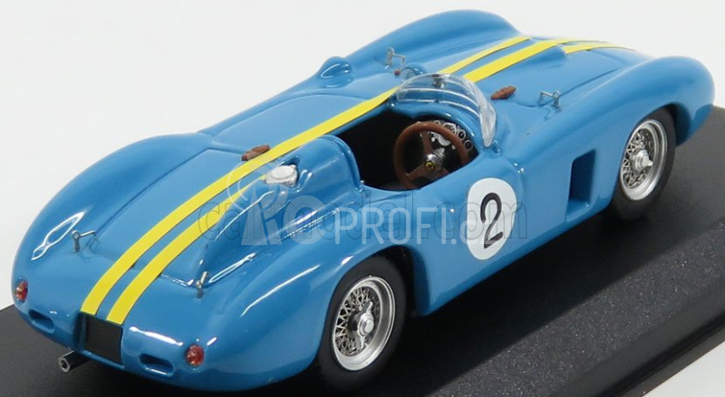 Art-model Ferrari 860 Monza Spider Ch.0602 N 2 2nd Venezuela - Caracas Gp 1956 J.m.fangio 1:43 Blue