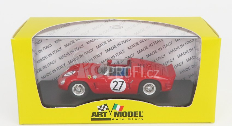 Art-model Ferrari Dino 246 Sp Ch.0790 N 27 12h Sebring 1961 R.ginther - W.von Trips 1:43 Red