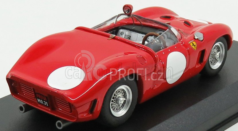 Art-model Ferrari Dino 246sp Ch.0796 Spider Fantuzzi N 0 Prova 1961 1:43 Red