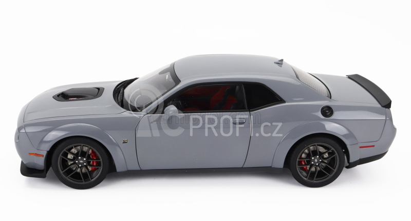 Autoart Dodge Challenger R/t Scat Pack Widebody 2022 1:18 Smok Show Grey