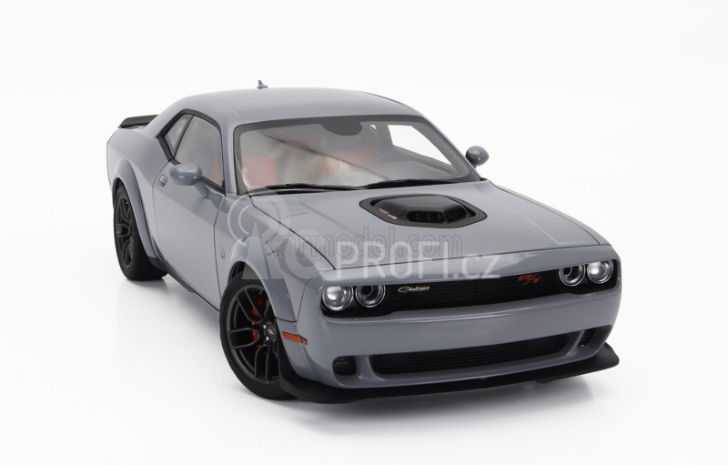 Autoart Dodge Challenger R/t Scat Pack Widebody 2022 1:18 Smok Show Grey