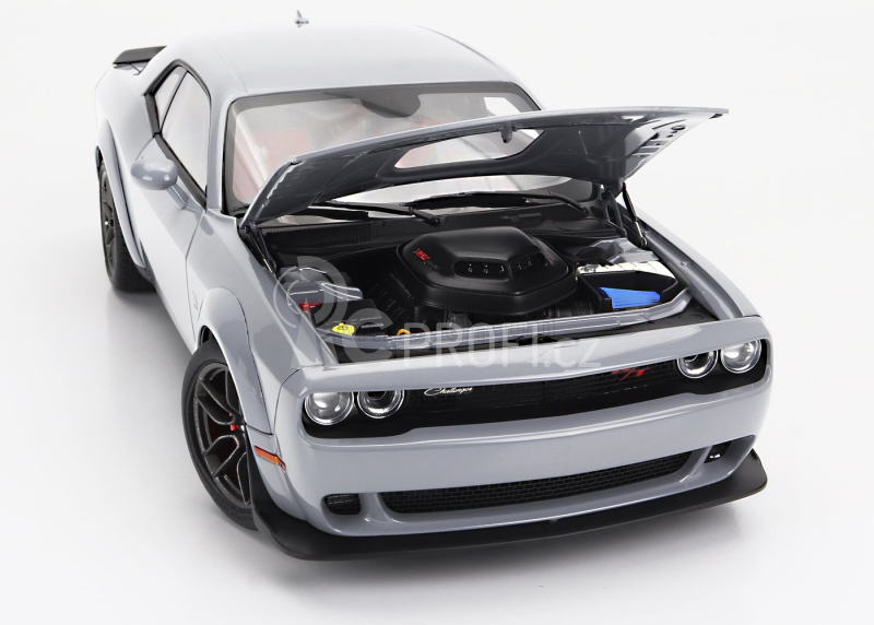 Autoart Dodge Challenger R/t Scat Pack Widebody 2022 1:18 Smok Show Grey