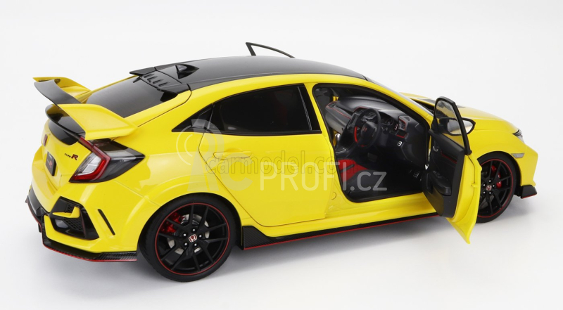 Autoart Honda Civic Type R (fk8) 2021 1:18 Žlutá