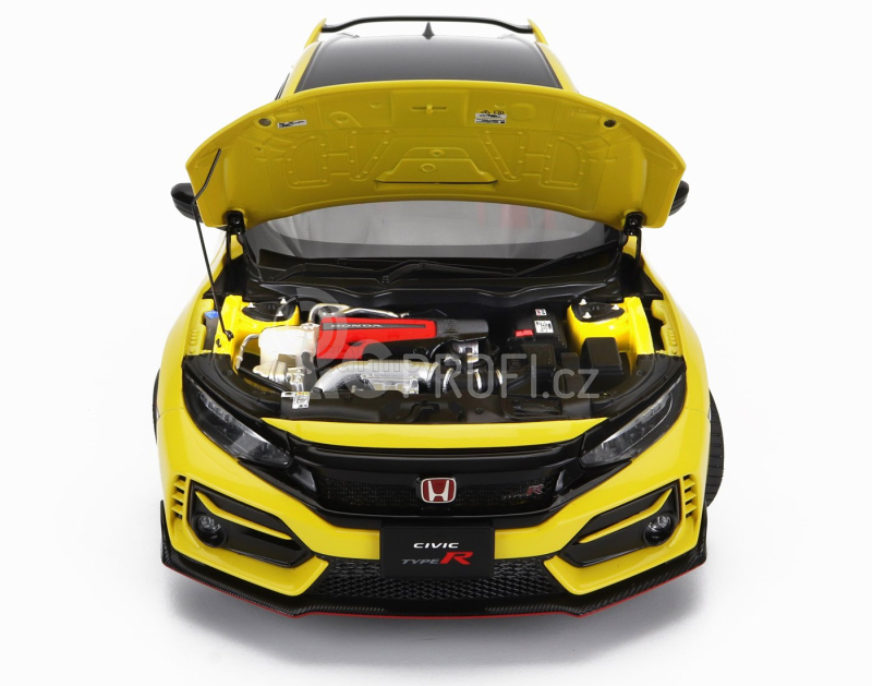 Autoart Honda Civic Type R (fk8) 2021 1:18 Žlutá