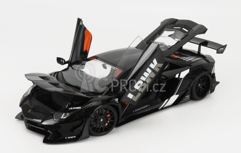 Autoart Lamborghini Aventador Liberty Walk 2017 1:18 Black